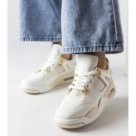 D/GMR Sneakers beige realizzate con materiali combinati di Malas 1