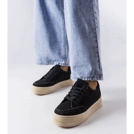 D/GMR Sneakers nere sulla piattaforma Amathymes nero 1