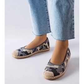 D/GMR Espadrillas senza lacci grigie di Benedum grigio 1