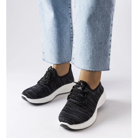 D/GMR Sneakers in tessuto nero di Tommaso 1