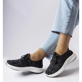 D/GMR Sneakers in tessuto nero di Tommaso 2