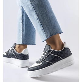 D/GMR Sneaker nere decorate con il monogramma Sands nero 1