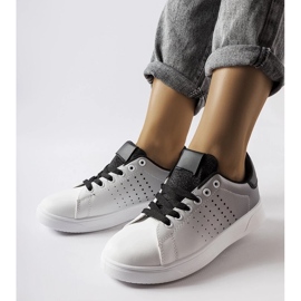 D/GMR Sneaker Gordon effetto sfumato bianco 2