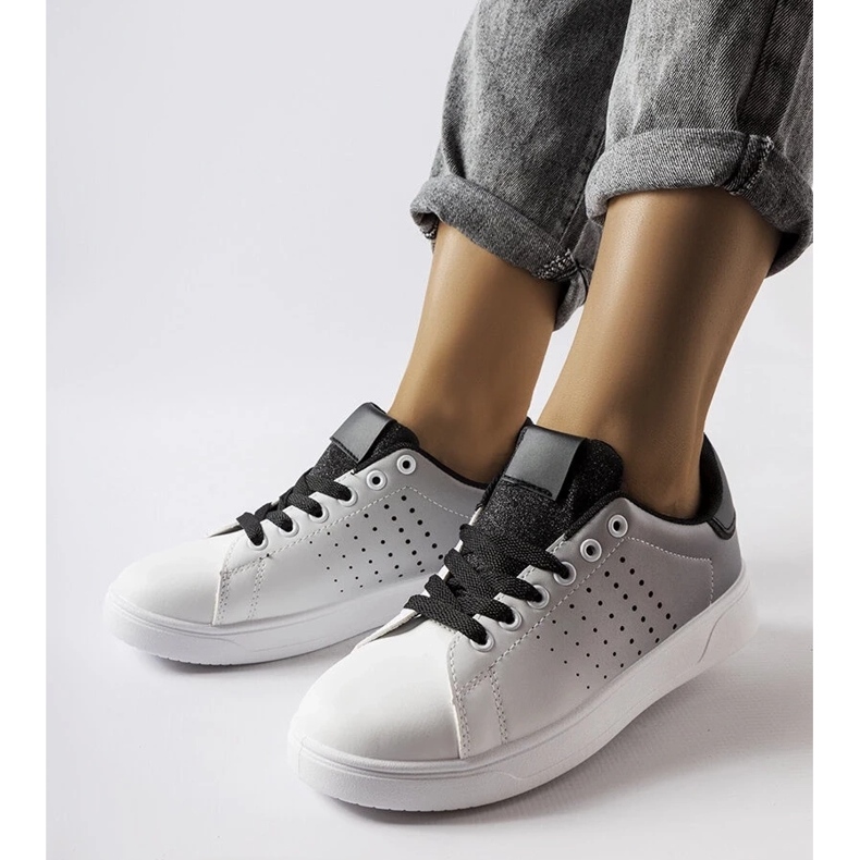 D/GMR Sneaker Gordon effetto sfumato bianca 2
