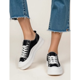 Sneaker femminili nere nero 1