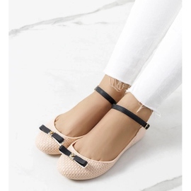 D/GMR Ballerine da donna beige melange 2