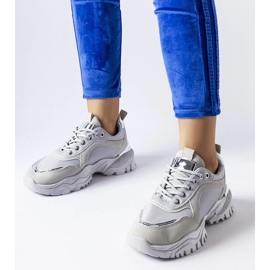 D/GMR Sneaker grigie con accento Lodgeville argento grigio 1