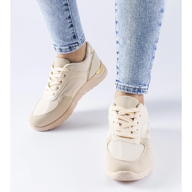 D/GMR Scarpe sportive da donna Gallo beige 2