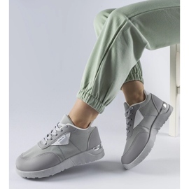 D/GMR Sneakers in tessuto grigio di Geraldino 2