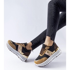 D/GMR Sneaker Provinciale con plateau marrone 2
