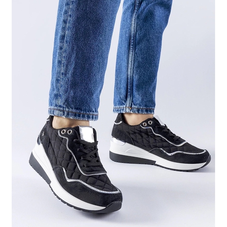 D/GMR Sneakers con zeppa Pisignano nere nero 1