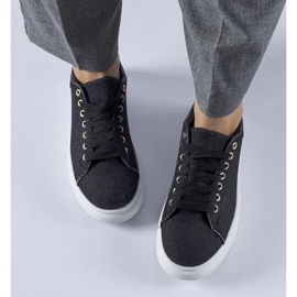 D/GMR Sneakers nere con plateau Scuderlando nero 2