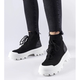 D/GMR Sneakers alte Éric nere nero 1