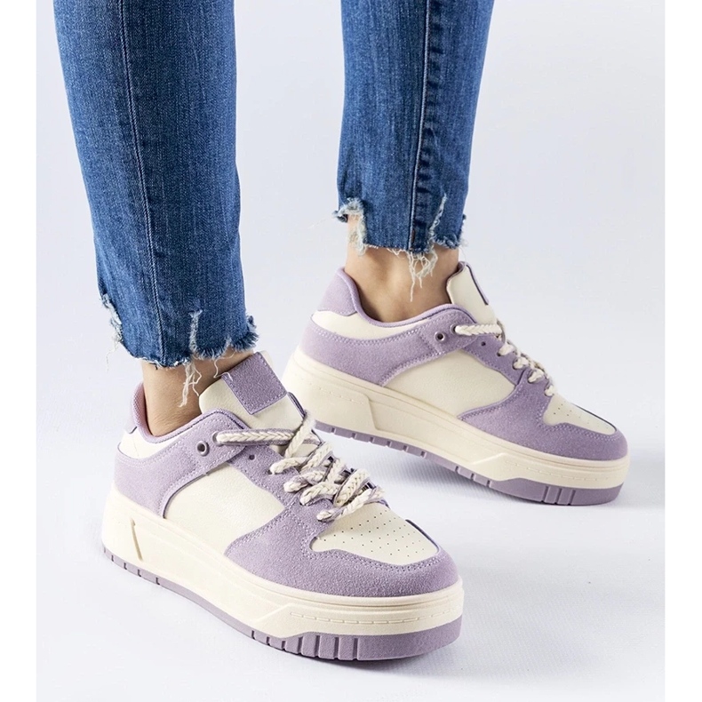 D/GMR Sneakers viola sulla piattaforma Crim 2