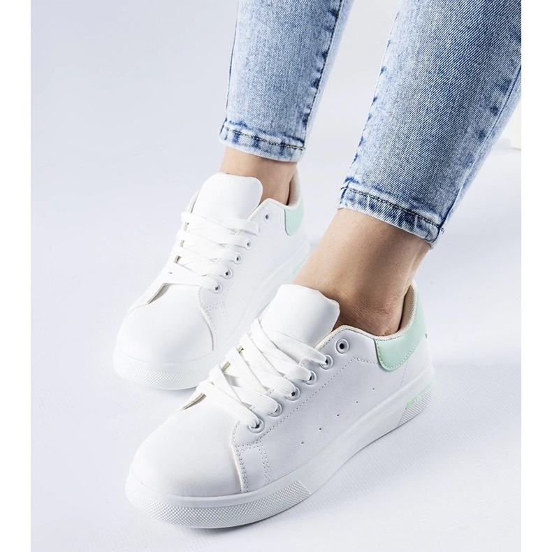 D/GMR Sneaker bianche e pasticcini Leland bianco 1