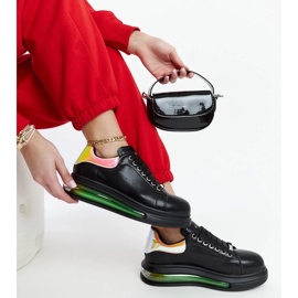 D/GMR Sneaker nere sulla piattaforma GoE NN2N4030 nero 1
