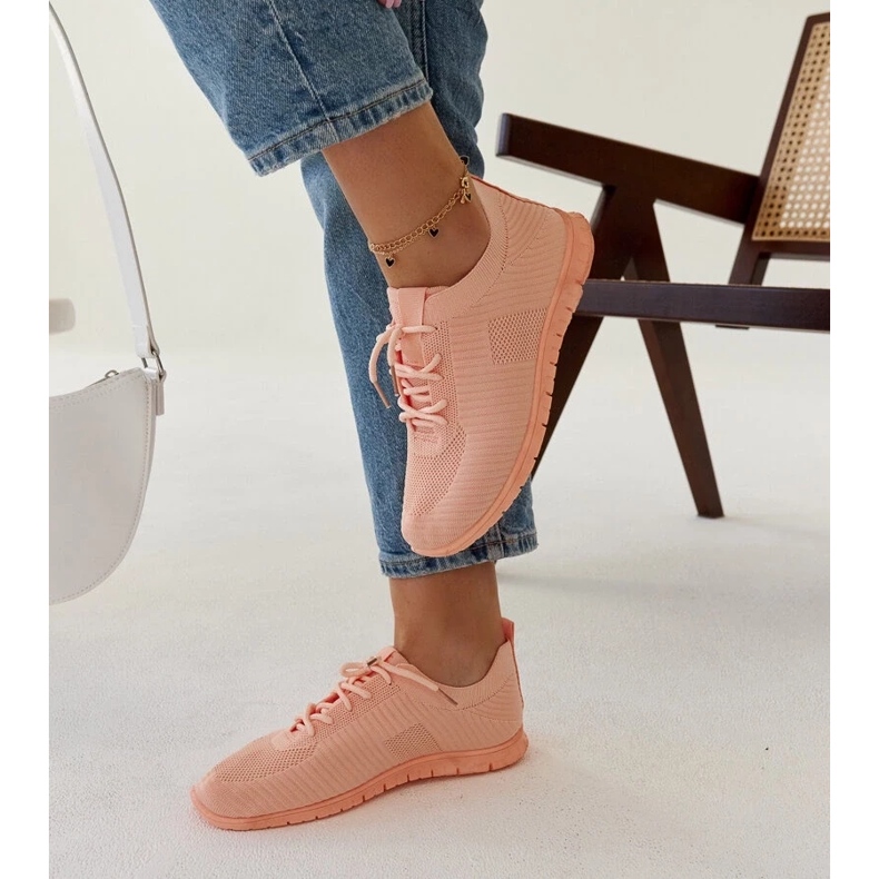D/GMR Sneakers in tessuto rosa di Erminio 2