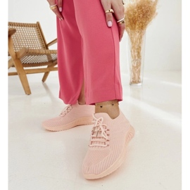 D/GMR Sneakers in tessuto rosa di Ornella 1