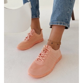 D/GMR Sneaker Mairago in tessuto rosa 1