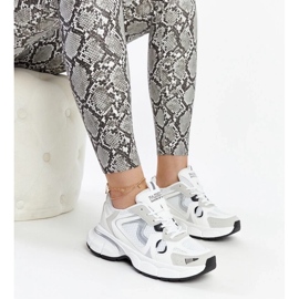 D/GMR Sneakers bianche con massiccia suola giacobina bianca 2