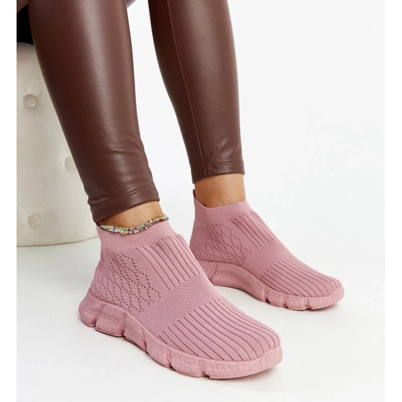 D/GMR Scarpe da ginnastica sportive leggere rosa di Vaclav 2