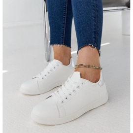 D/GMR Sneakers bianche con plateau di Hagosa bianca 2
