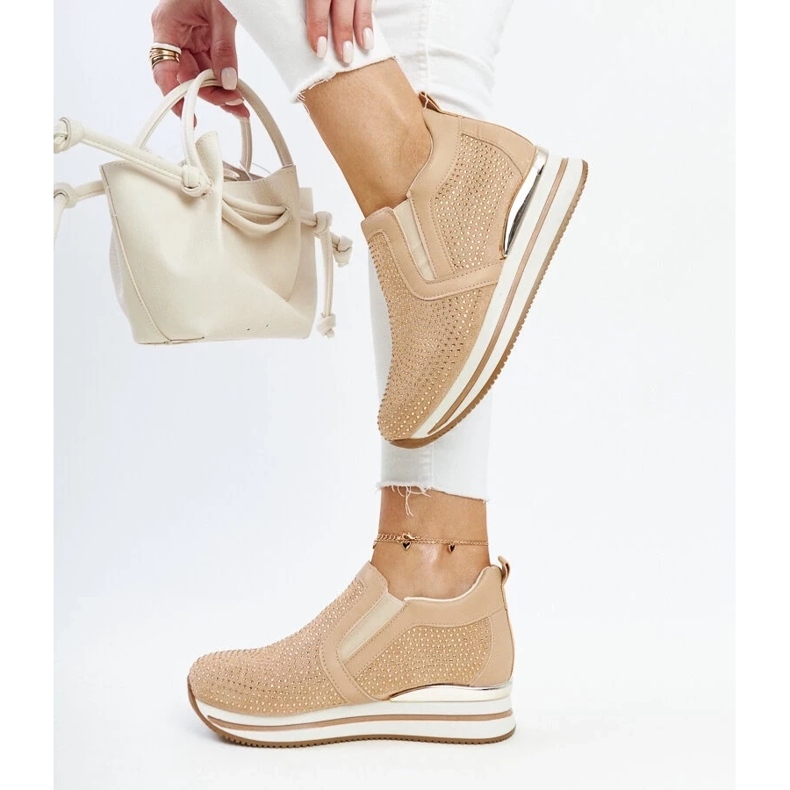 D/GMR Sneakers con zeppa Cadelaria marroni marrone 1
