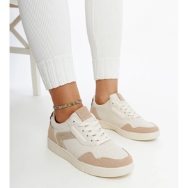 D/GMR Sneakers beige con glitter Juwan 2