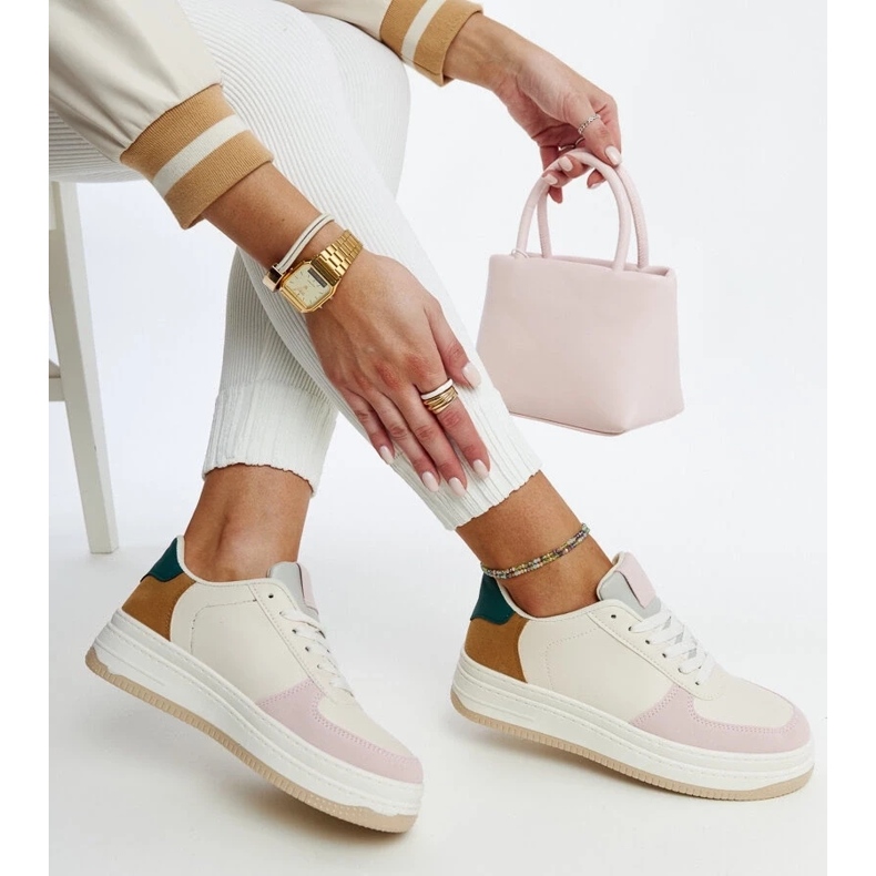 D/GMR Sneaker sulla piattaforma CVita pastello multicolore 1