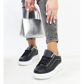 D/GMR Sneakers nere con strass decorativi Perica nero 2