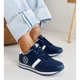 Sneakers da donna blu navy di Cross Jeans 2