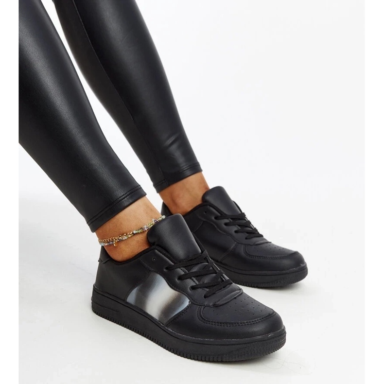 Sneaker nere sulla piattaforma Asmarin nero 2