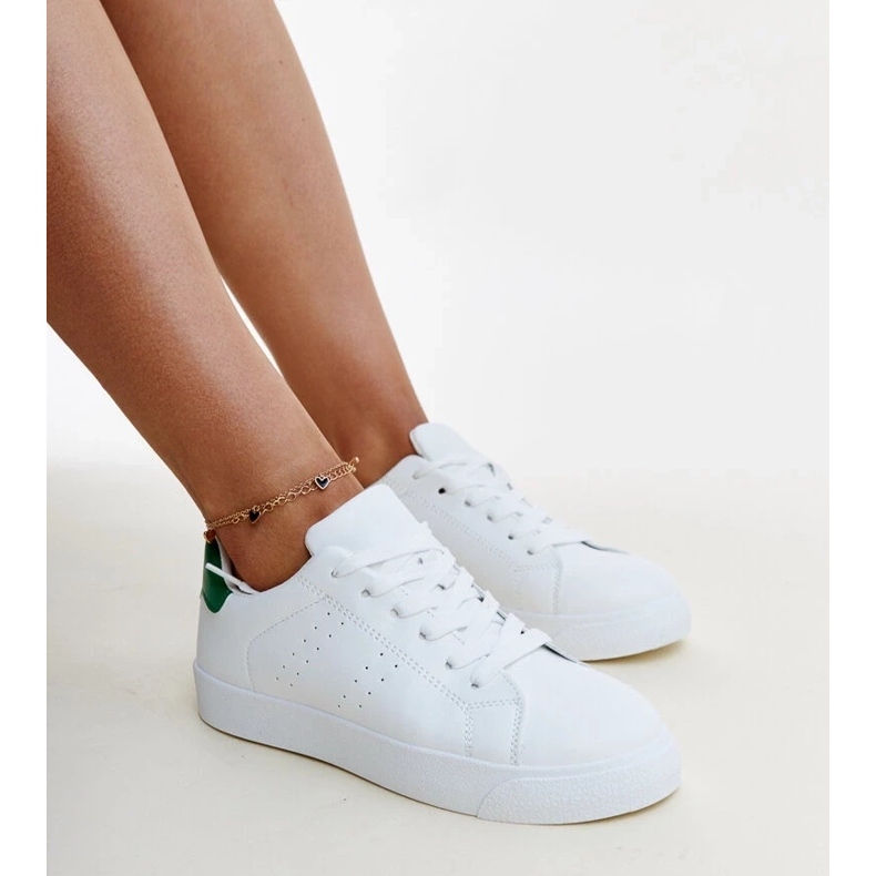 Sneakers Akila bianche e verdi bianco 1
