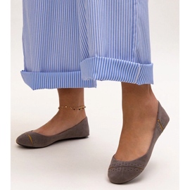 Ballerine classiche Dorris grigie grigio 2