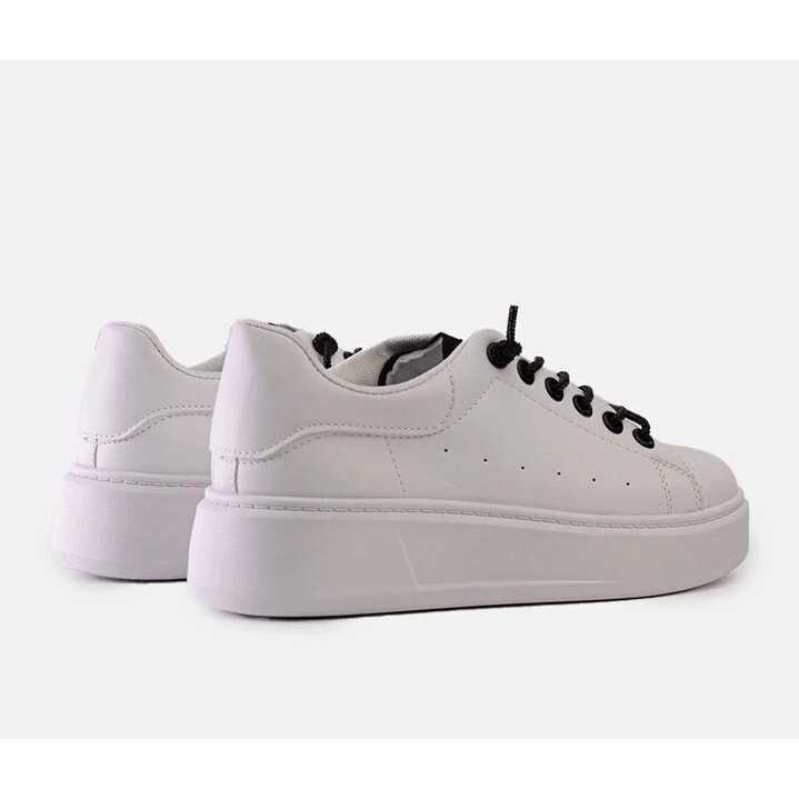 D/CEO Sneakers bianche con accattivante decorazione Asmait bianco 2