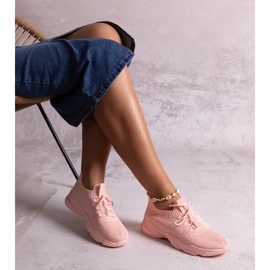 D/CEO Sneakers in tessuto rosa di Madi 2
