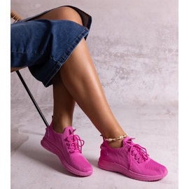 D/CEO Sneaker sportive Khitam rosa scuro 2