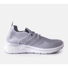 D/CEO Sneakers slip-on Gaberla grigie grigio 1