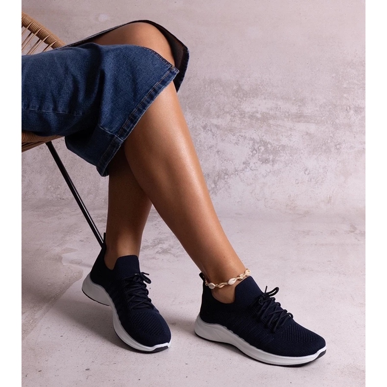 D/CEO Scarpe da ginnastica sportive Muaza blu navy 1