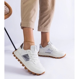D/CEO Sneaker bianche con una protezione restale visibile bianco 2