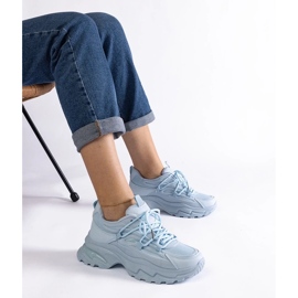 D/CEO Sneaker sportive blu con massiccia suola Roxana 1