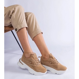 D/CEO Sneaker marroni sulla suola più spessa di Guerrer marrone 1