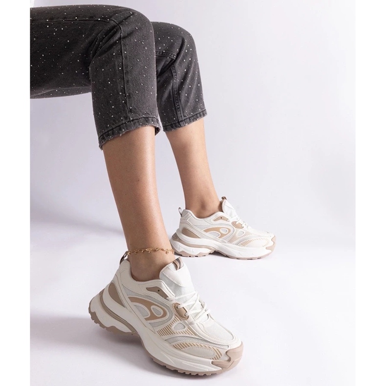 D/CEO Sneakers sportive da donna bianche di Limon bianca 1