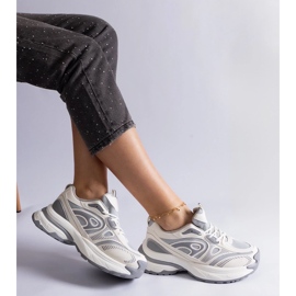 D/CEO Sneakers sportive da donna di colore grigio di Limon 2
