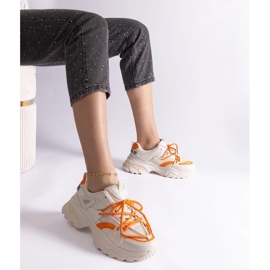 D/CEO Scarpe da ginnastica sportive beige Sulamita 1