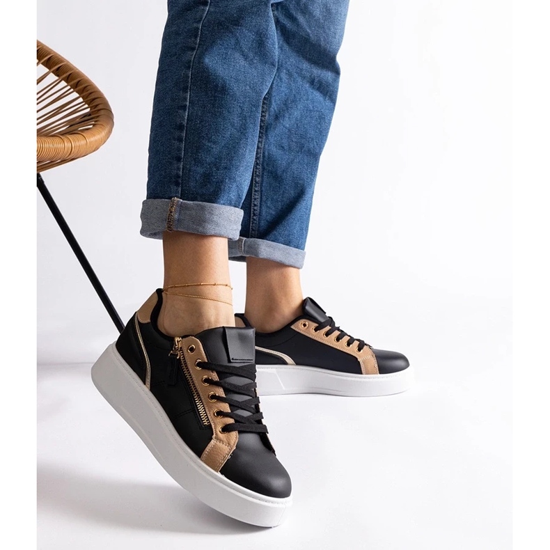 D/CEO Sneakers sportive da donna Benedetta nere nero 2