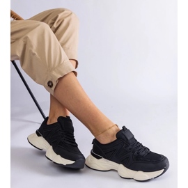 D/CEO Sneaker sportive nere donne Imperio nero 2