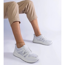 D/CEO Sneakers bianche con suola spessa Sierra bianca 1