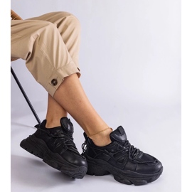 D/CEO Sneakers sportive da donna nere Ivett nero 1