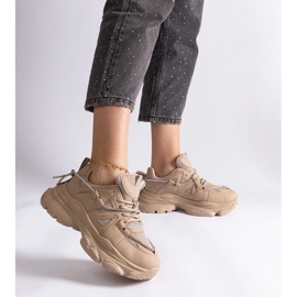 D/CEO Sneakers sportive da donna Ivett beige scuro 2